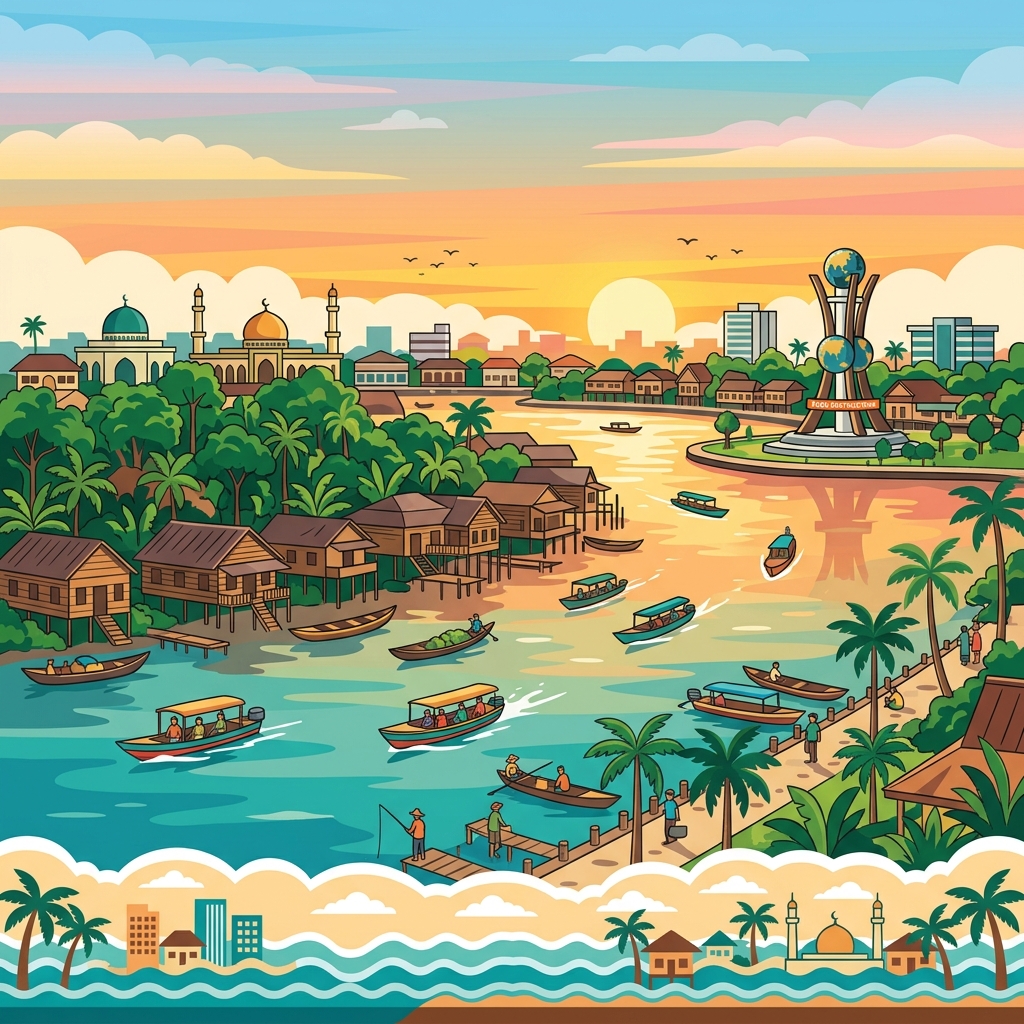 Ilustrasi Kota Pontianak